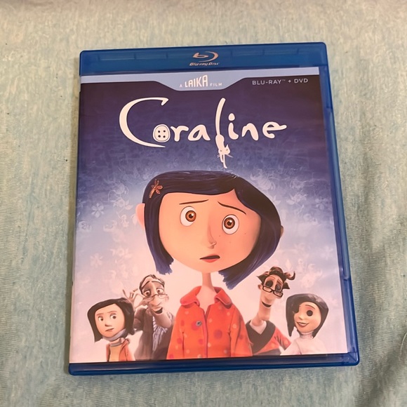 New - Coraline - Blue Ray DVD - 2 Disk Set! - Picture 1 of 5